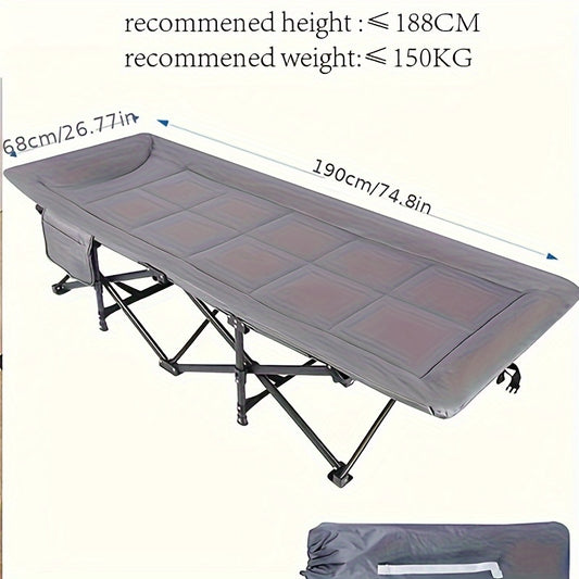 Portable Camping Sleeping Bed for Beach, Camping, Picnic - Office Nap