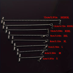 100pcs T Type Anti-tangle Balance Steel Wire Fishing Line Connector