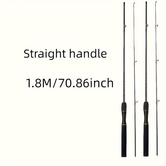 8ft 2in Glass Fiber Fishing Rod M Medium Spinning Casting Rod