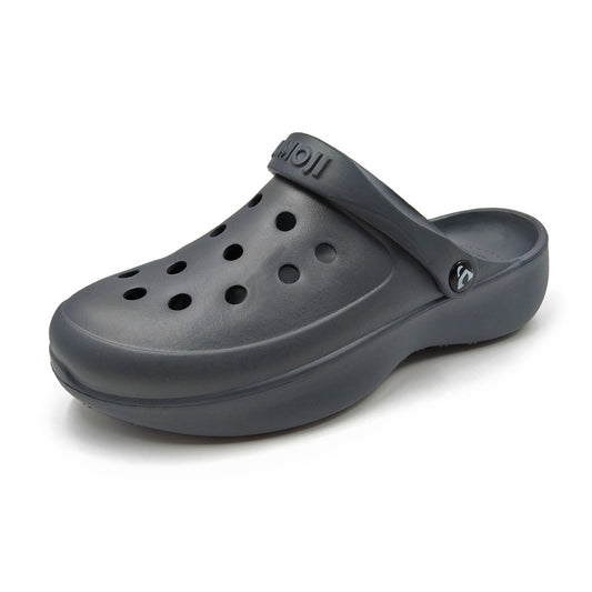 Men's Non Slip Clogs Garden Shoes Athletic Sandals Grey