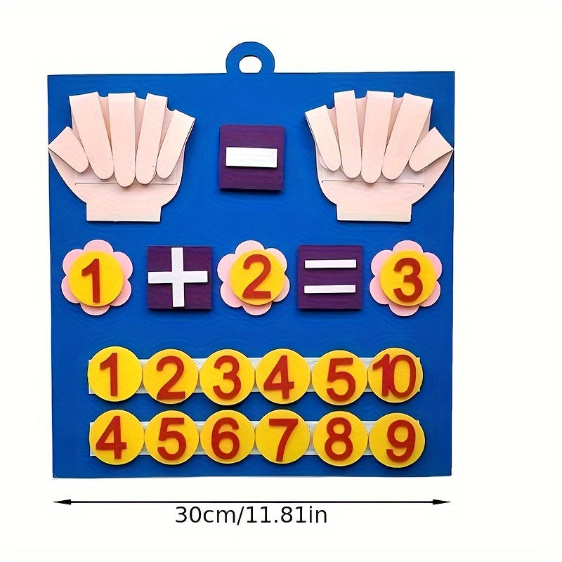 Felt Finger Math Numbers Hanging Ring 3 Year Old Felt Board Math Multiplication