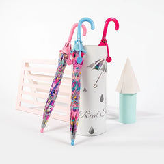 Colorful Princess Umbrella Transparent Plastic Unicorn Kindergarten Umbrella