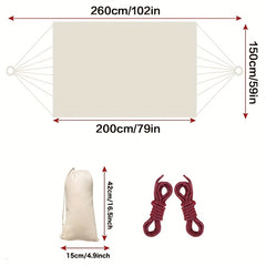 260 Outdoor Hammock Single & Double Adult Hammock Tree Straps