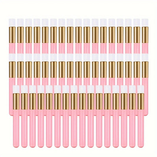 50pcs Eyelash Cleaning Brush Lash Shampoo Brush For Eyelash Extensions