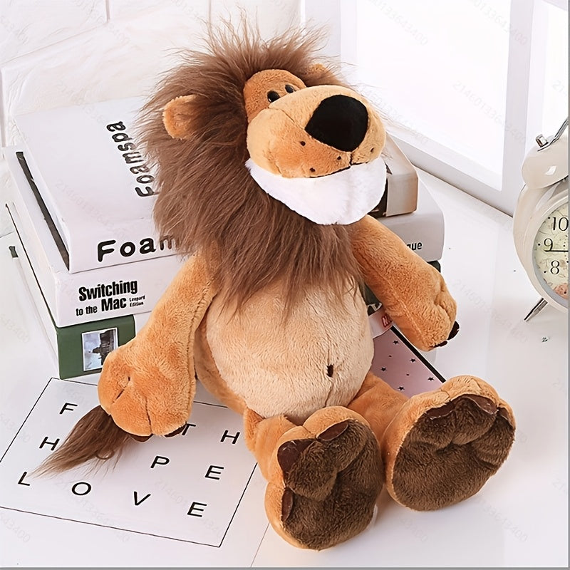 Soft Lion Plush Toy for Bedroom Decor and Birthday Gift