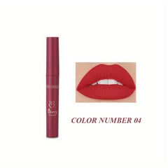 3-Pk Lip Glaze Soft Matte Finish Waterproof Long-Lasting Liquid Lipstick