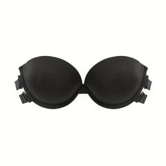 2pcs Strapless Bandeau Bras Soft Push Up Stretch Bra Women's Lingerie