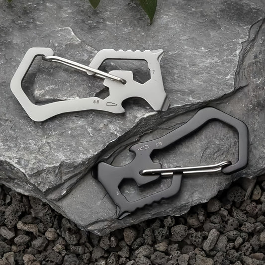 Portable Multifunctional Carabiner: Ideal for Outdoor Activities
