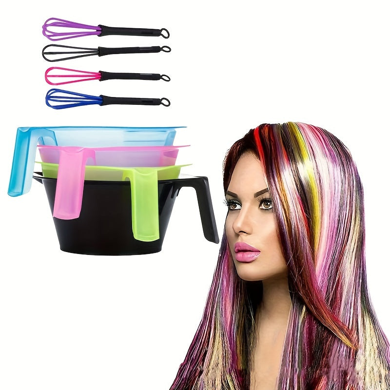 Salon Hairdressing Accessories Hair Dyeing Bowl Set