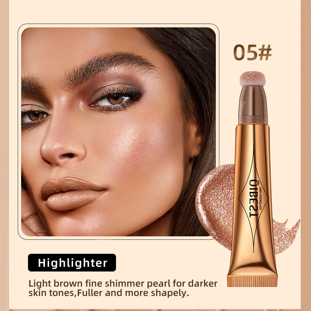 Liquid Blusher Cream Cheek Eye Tint Peach Blush Makeup Stick