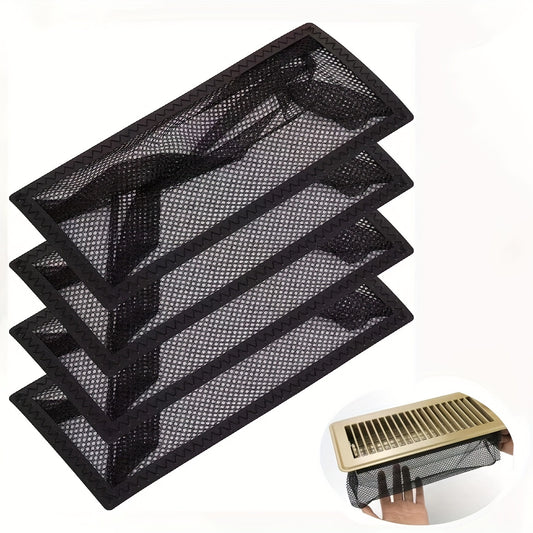 3pcs Floor Register Mesh Trap Filters Vent Cover Screen