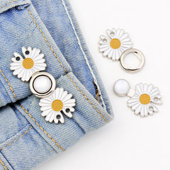Little Daisy Pants Waist Buckle Elastic Adjustment Botton
