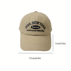 1989 York Baseball Cap | Sunshade Breathable Adjustable Hat