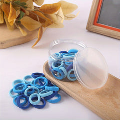 50 Pcs Ponytail Hair Ties High Elasticity Hair Accessory for Kids