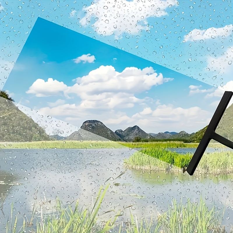 Handheld Shower Squeegee Glass Wiper Water Removal Scraper