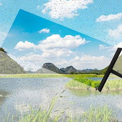 Handheld Shower Squeegee Glass Wiper Water Removal Scraper