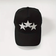 Letter Embroidery Trucker Hat Vintage Baseball Cap Dad Hat