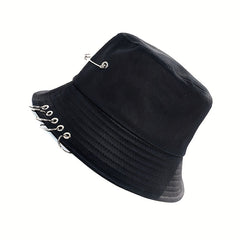 Chaoren Street Couple Bucket Hat Sunscreen Sunshade Basin Hat