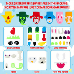 Hand Puppet Making Kit Crafts Material
