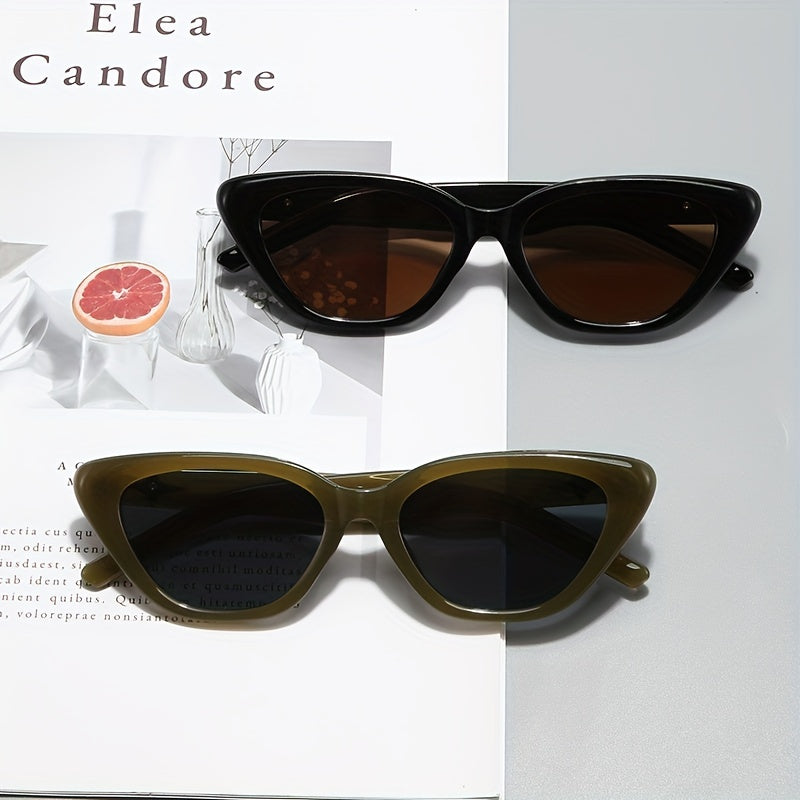 Cat Eye Sunglasses Star Decor Glasses UV400
