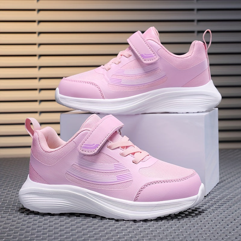 Girl's Comfy Non Slip Sneakers Soft Sole Shoes For Kids