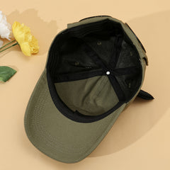 Personality Sunglasses Couple Baseball Cap