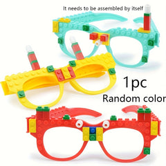 DIY Building Blocks Glasses for Kids Educational Toy