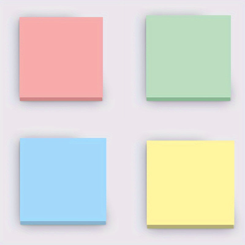 Pastel Sticky Notes 3x3 in 400 Sheets Self Adhesive Scratch Pads