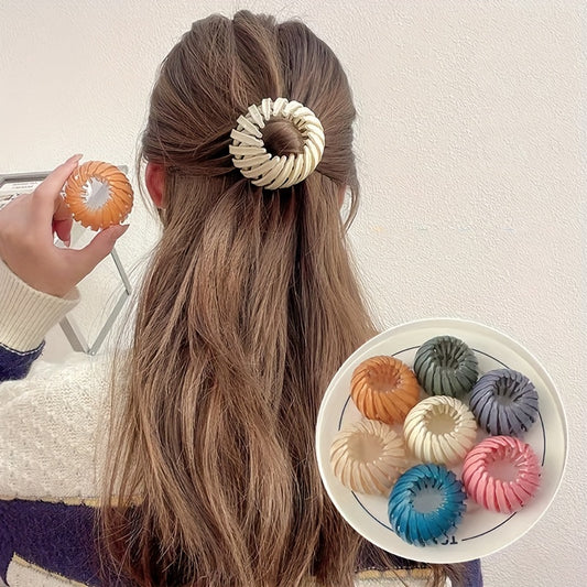 Ponytail Bird's Nest Hair Tie Hair Styling Tool Women's Headwear
