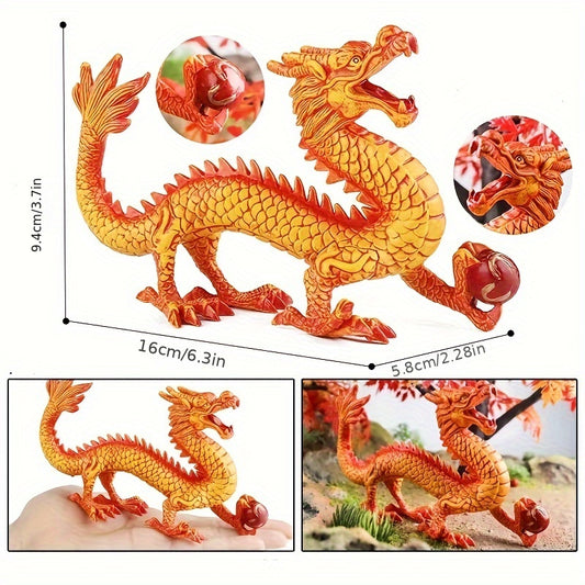 Dragon Statue Model Home Desktop Decoration Ornament Holiday Gift