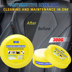 Car Interior Cleaning Wax Refurbish Leather Seats Dashboard 300G