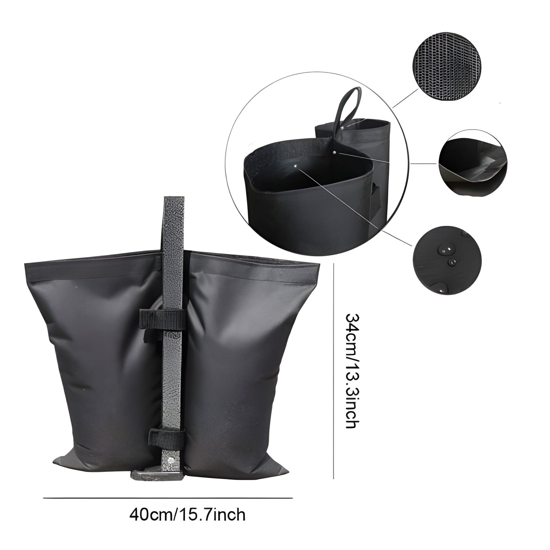 Durable Outdoor Canopy Sandbags for Pop Up Camping Tent