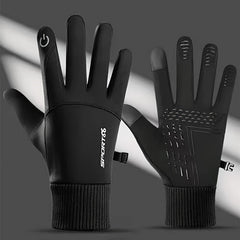 Men's Winter Riding Fitness Gloves Touch Screen Warm Gloves