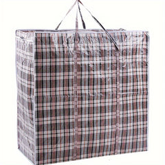 Heavy Duty Moving Bag with Zipper & Handles for Home Storage
