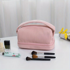 Large Capacity Makeup Pouch Waterproof Travel Toiletry Bag
