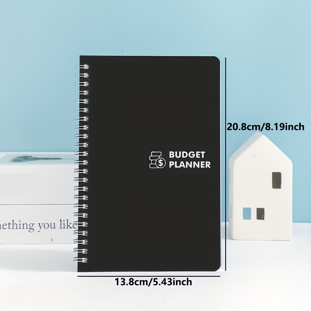 PVC Hardcover Budget Planner w/ Expense Tracker - Manage Money Effectively