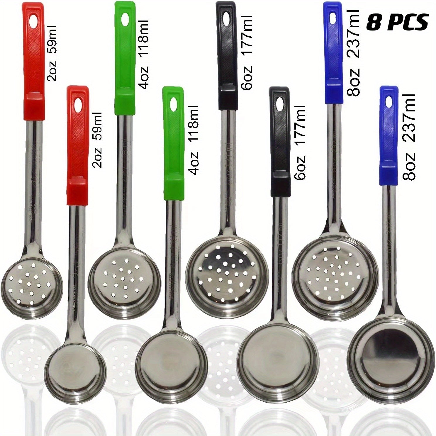 8pcs Portion Control Spoons Weight Loss Bariatric Surgery Essentials
