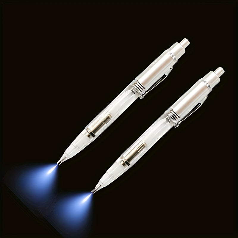 DIY Diamond Painting Pen With Led Light Embroidery Tool