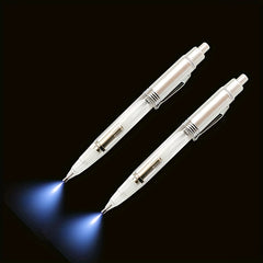 DIY Diamond Painting Pen With Led Light Embroidery Tool