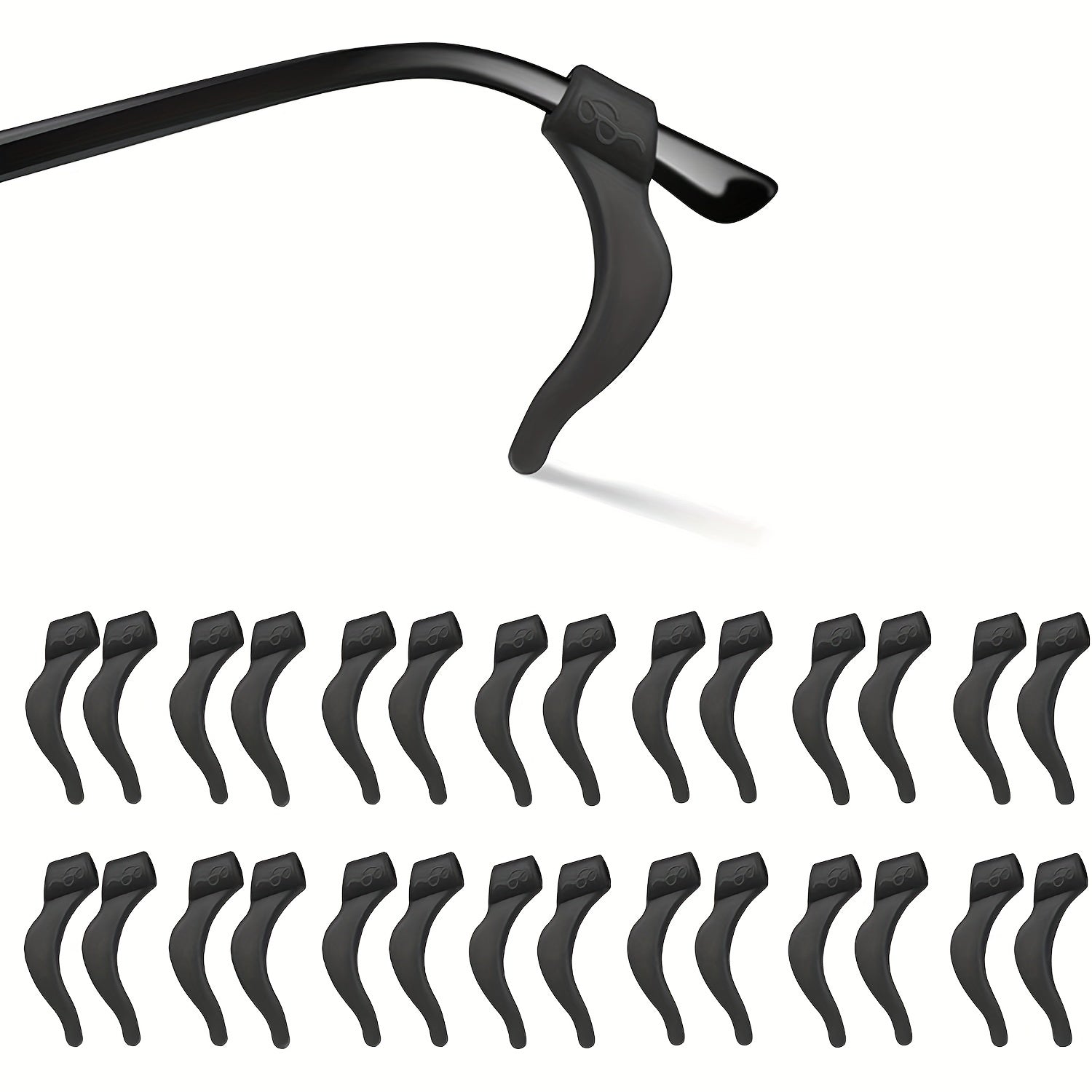14 Pairs Anti-Slip Glasses Ear Grip Straps for Kids & Adults