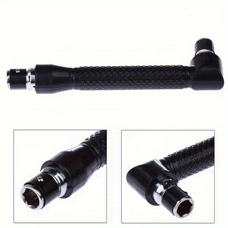Portable L Shape Socket Wrench Extension Handle Screwdriver