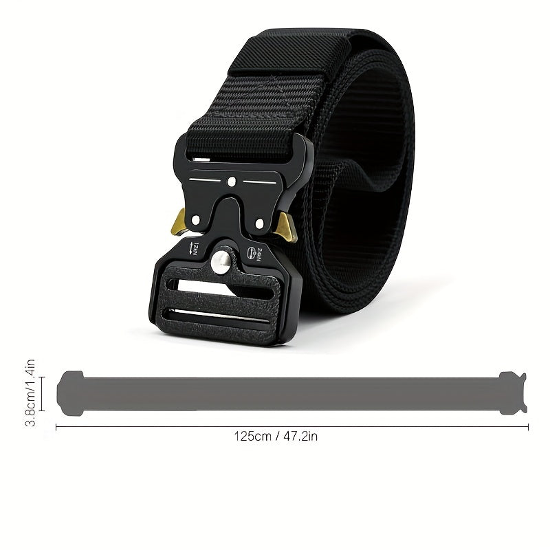 Men's Tactical Belt Military Nylon Quick Release 1.5 Inches