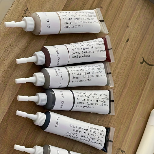 6pcs Wood Door Furniture Repair Paste Floor Repair Material