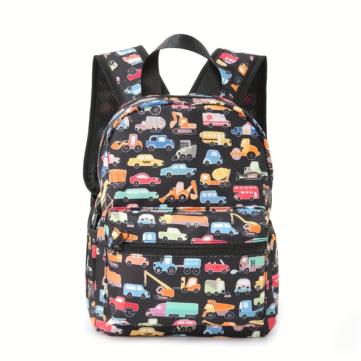 Cartoon Pattern Large Capacity Backpack Casual School Bag with Multiple Pockets