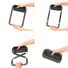 7075 Aluminum Alloy Folding Stool for Outdoor Camping
