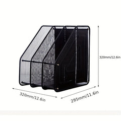 3 Tier Office Desk File Magazine Paper Organiser Holder Stand
