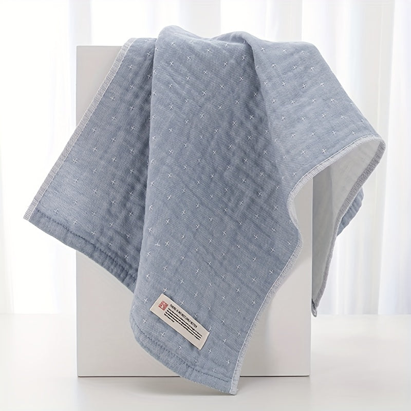 1pc Solid Hand Towel Soft Cotton Quick Drying Absorbent Towel