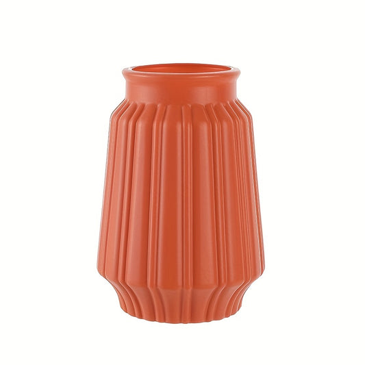 Plastic Vase Decor Imitating Ceramic Vase for Home Decor