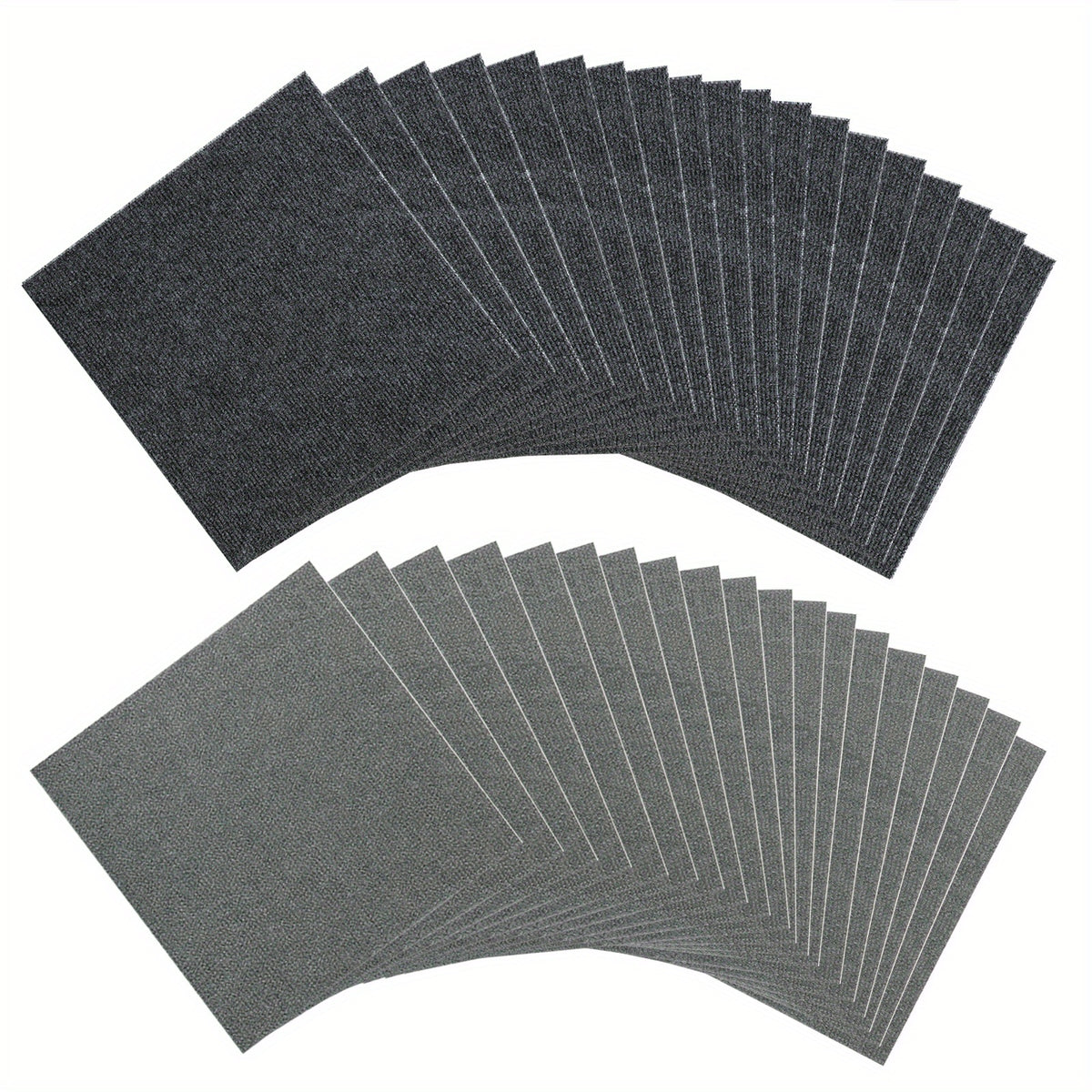 20pcs Commercial Carpet Floor Tiles 30x30cm Washable DIY Square Carpet Tile