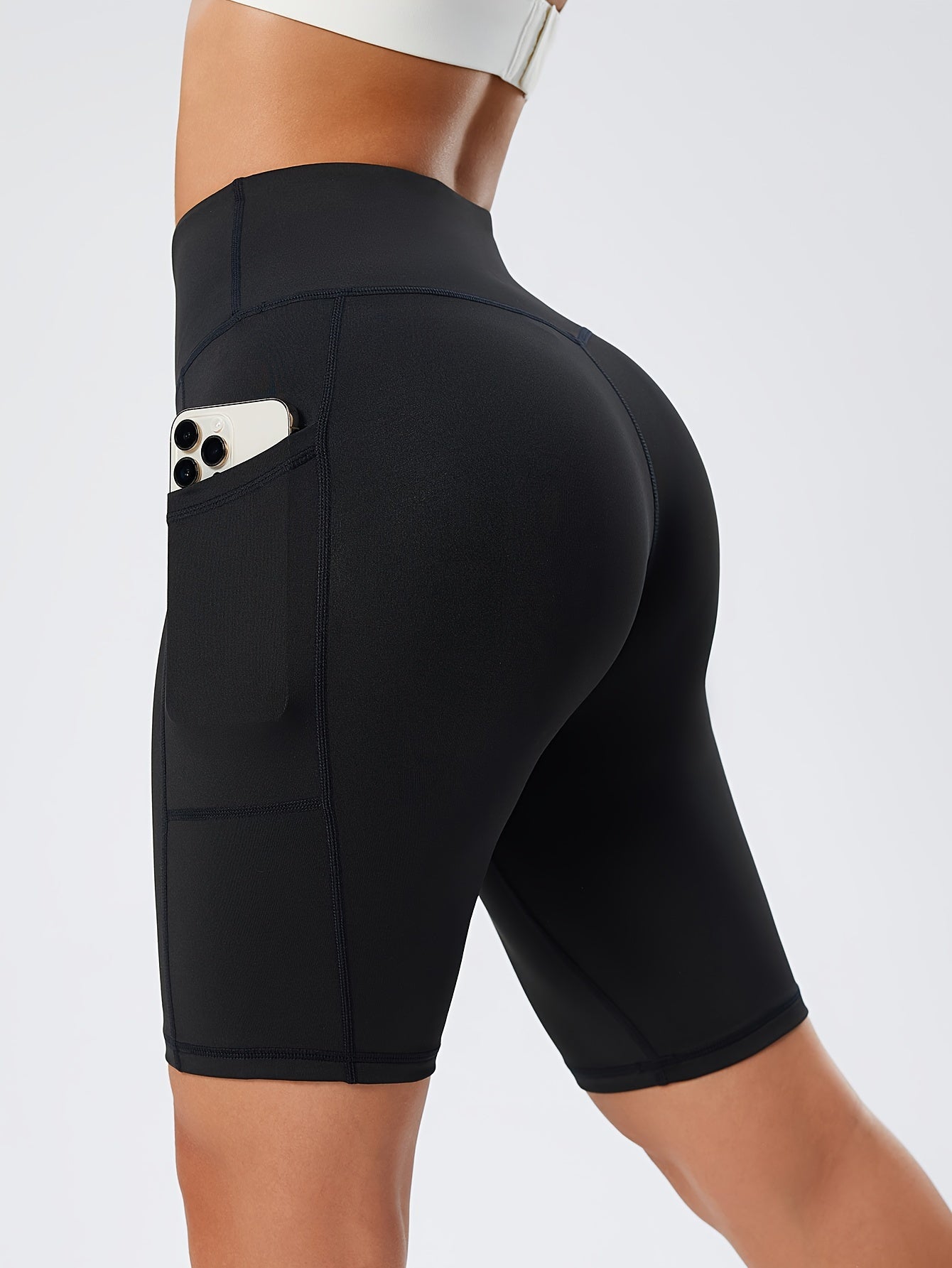 Sports Shorts With Pockets Casual Sweatpants Leggings Shorts